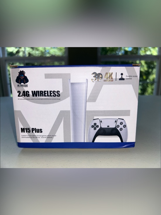 SJGAM Other - M15 Plus Gaming Simulator & 2 Wireless Controller - White